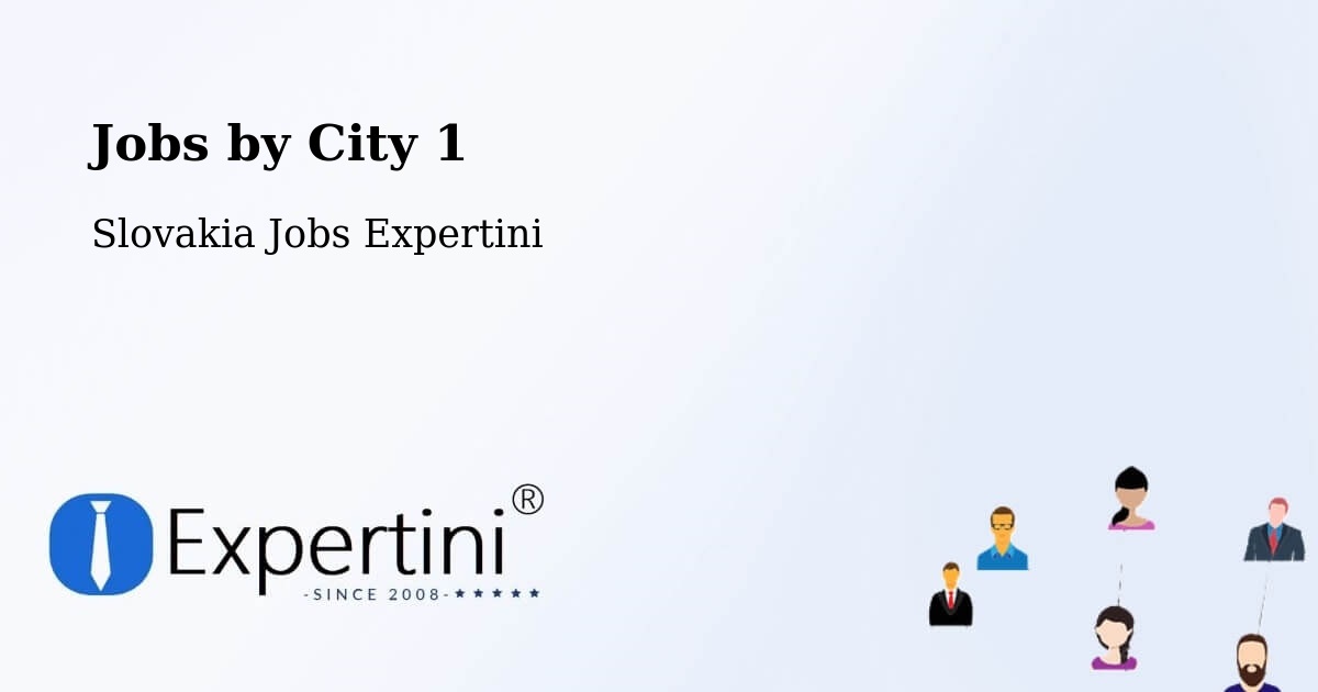 City Jobs in Slovakia - Expertini