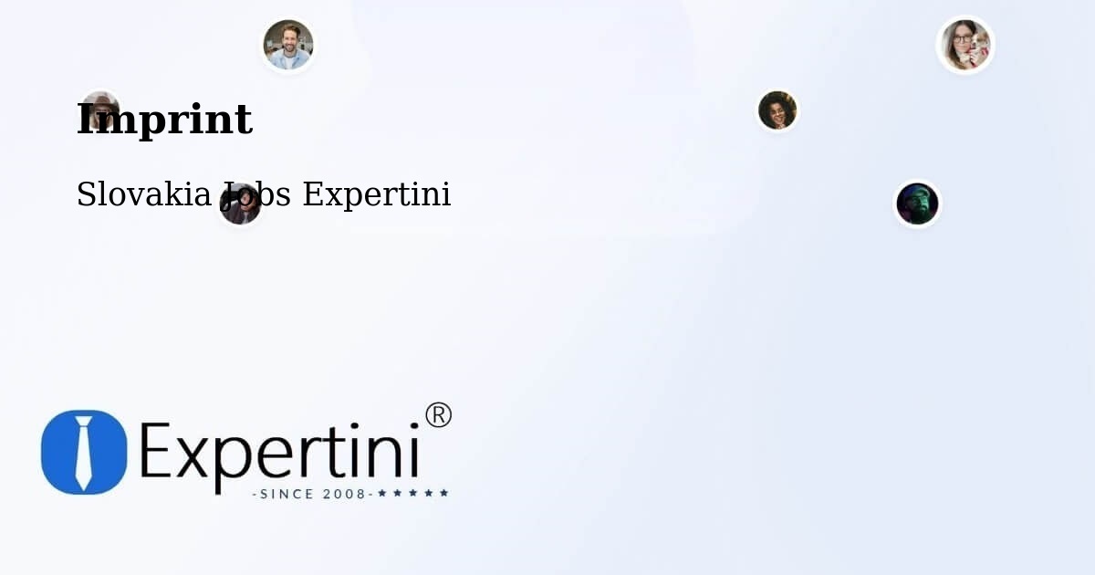 Imprint – Bardejov - Slovakia Jobs Expertini